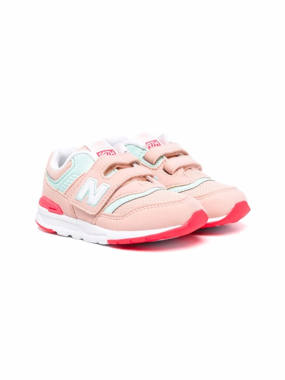 

Кроссовки на липучках New Balance Kids, розовый