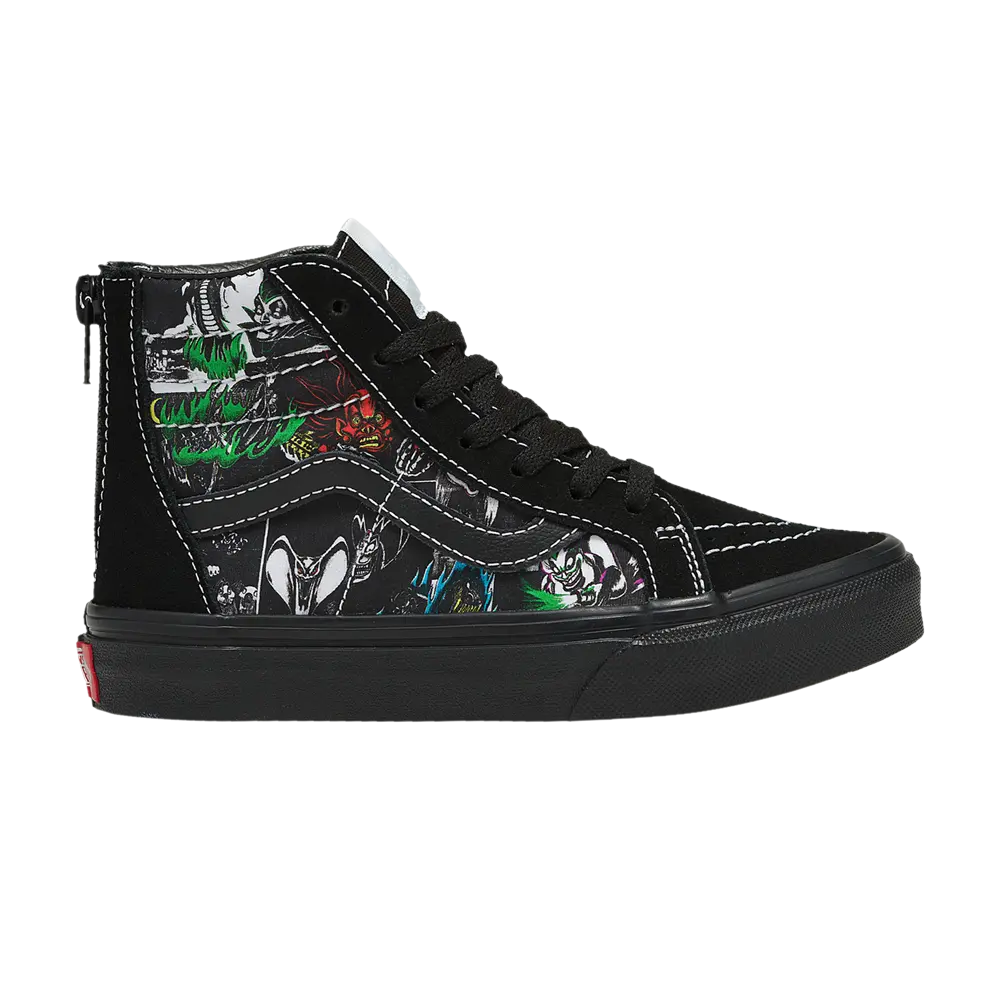 

Ботинки Disney x Sk8-Hi Zip Kids Vans, мультиколор