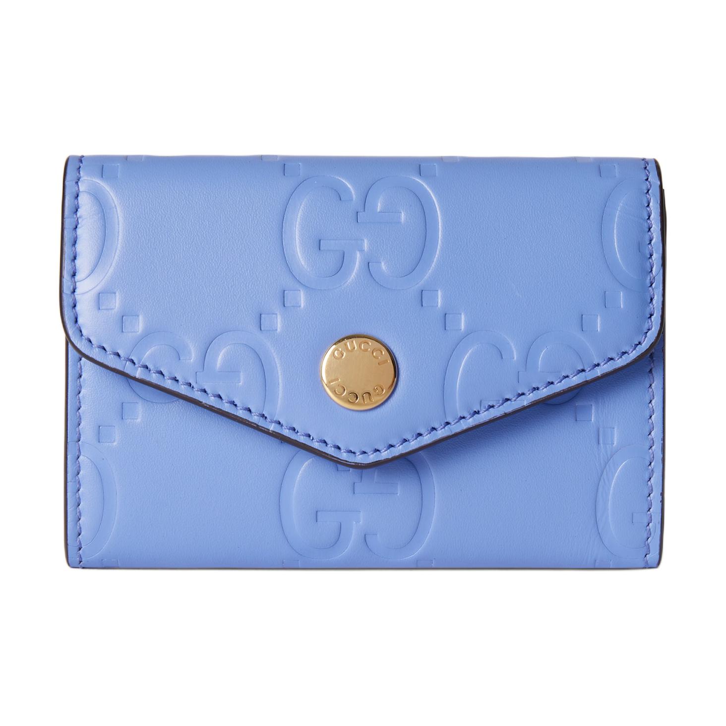 

GUCCI Кожаный картхолдер для женщин светло-фиолетовый