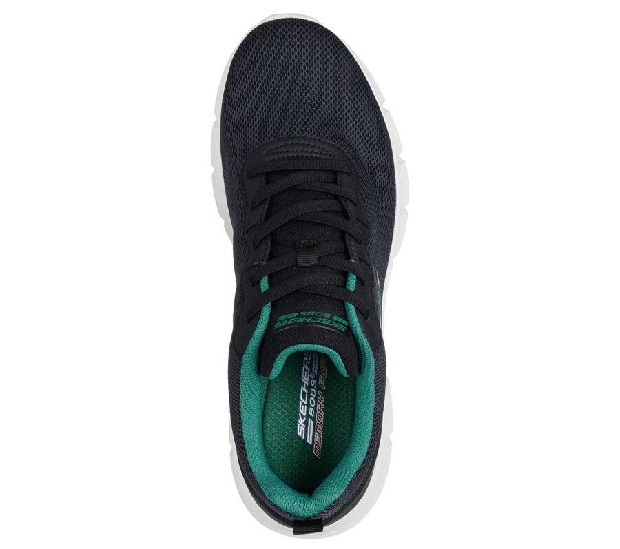 SKECHERS Мужские кроссовки BOBS B FLEX ICY EDGE, черные — фото 2