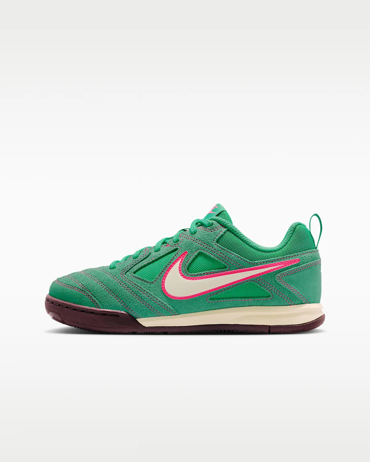 Детские кроссовки Nike Gato, Stadium Green/Hyper Pink/Burgundy Crush/Coconut Milk