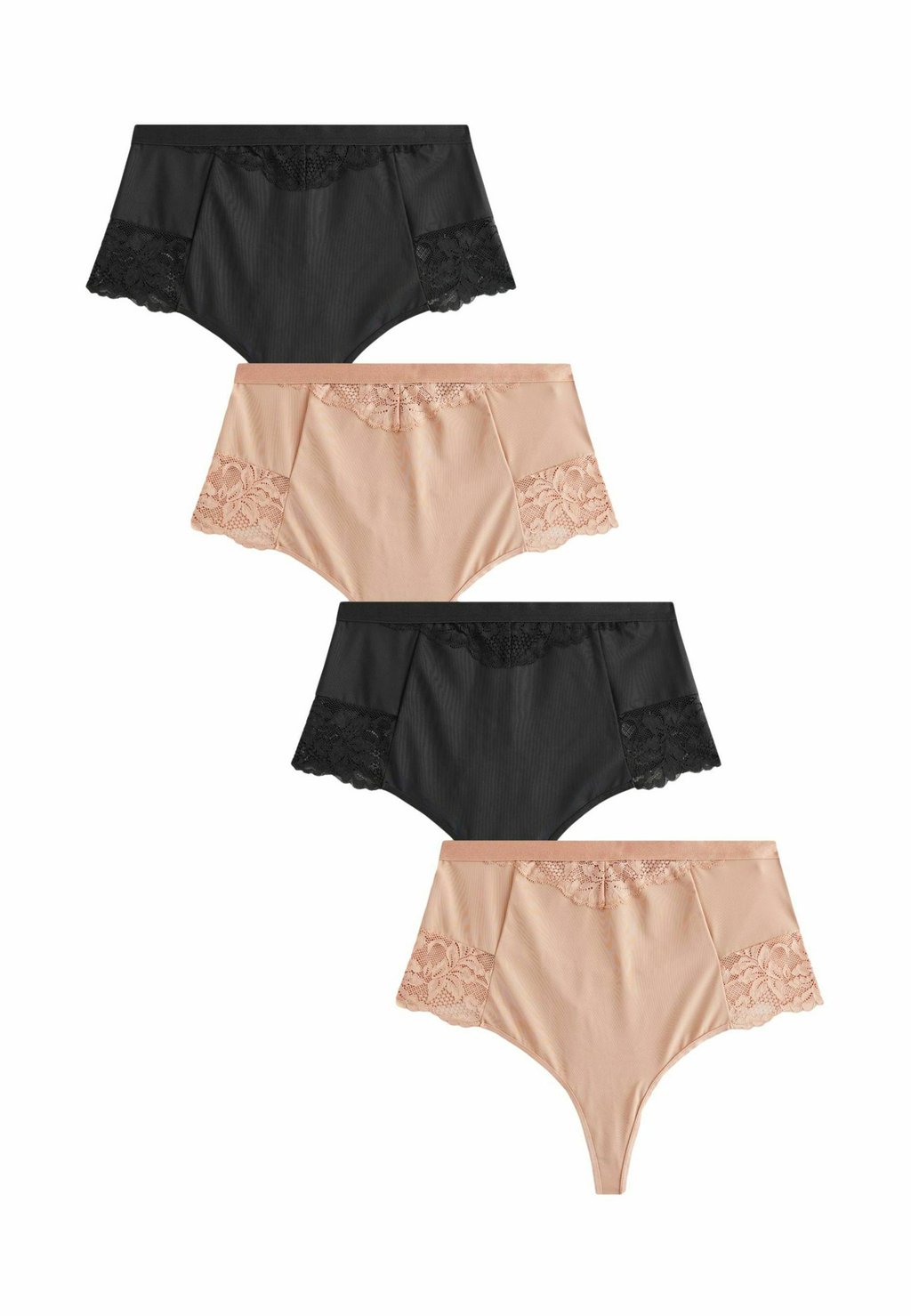 

Стринги 4 PACK Next, черный