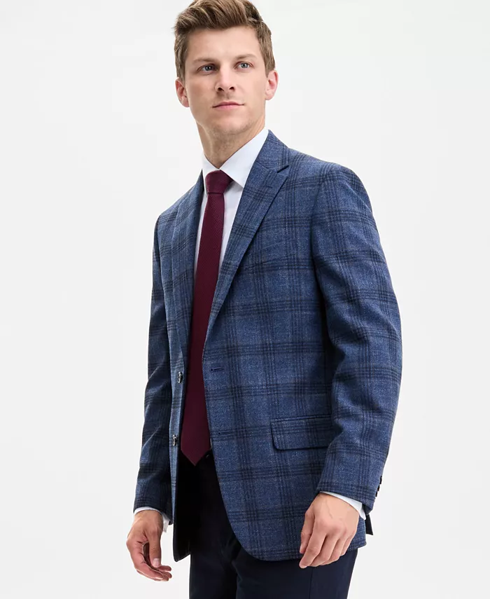 

Мужской спортивный пиджак в клетку Modern-Fit Tommy Hilfiger, мультиколор