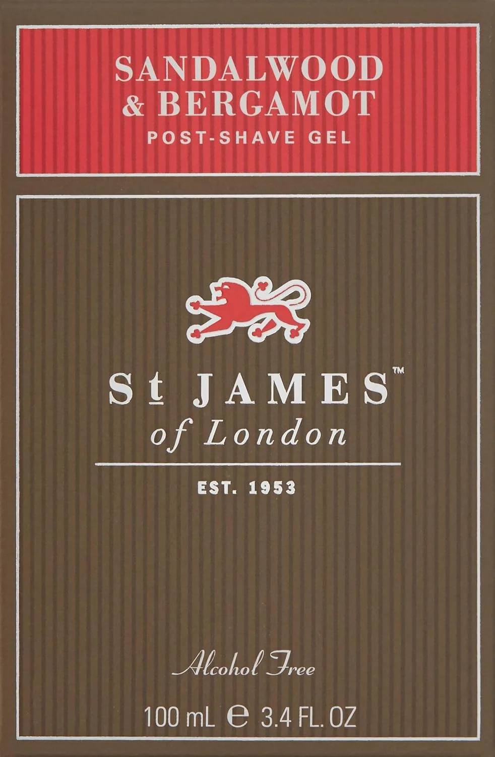 Гель для бритья после бритья St James of London Sandalwood & Bergamot, 3,4 жидких унции. — фото 2