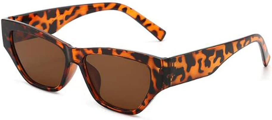 

Персонализированные солнцезащитные очки Polygon для женщин с защитой от УФ-излучения, солнцезащитные очки с УФ-защитой для мужчин Weloveushop, Tortoiseshell Frame Tea Flakes