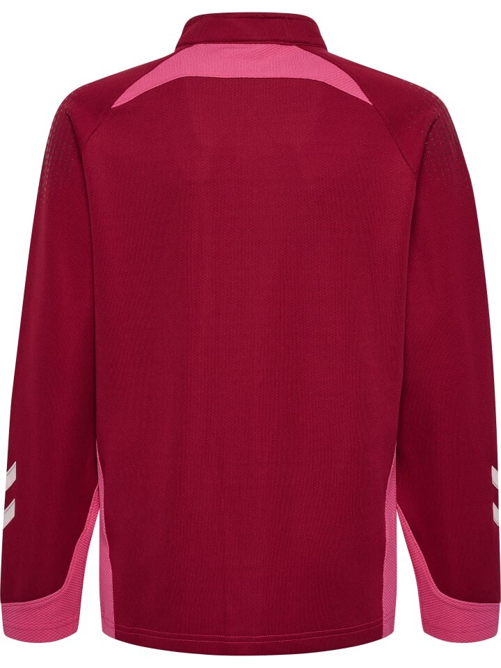 Толстовка Hummel Reißverschluss Jacket Hmllead Multisport Kinder, цвет BIKING RED — фото 2