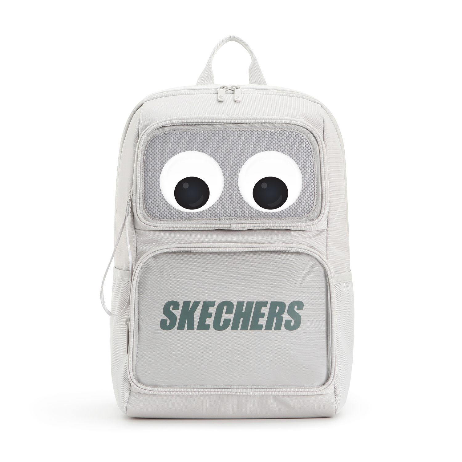 

Skechers Стильный минималистичный рюкзак унисекс лунно-серый, Lunar Gray+Big Eyes Sticker