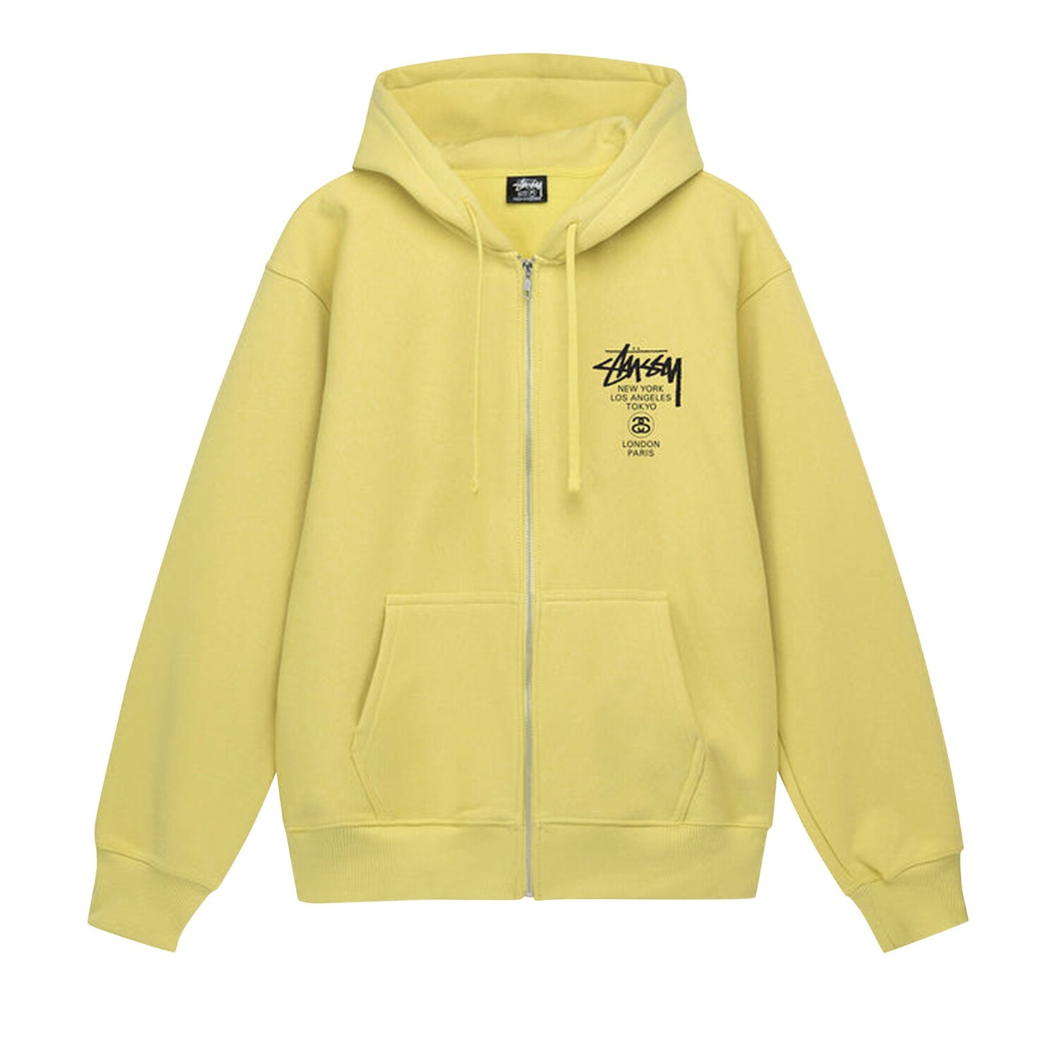 

Толстовка на молнии Stussy World Tour Grape