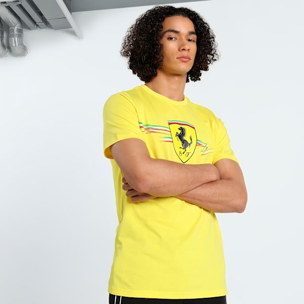 

Мужская футболка с символикой автоспорта Scuderia Ferrari Puma, желтый