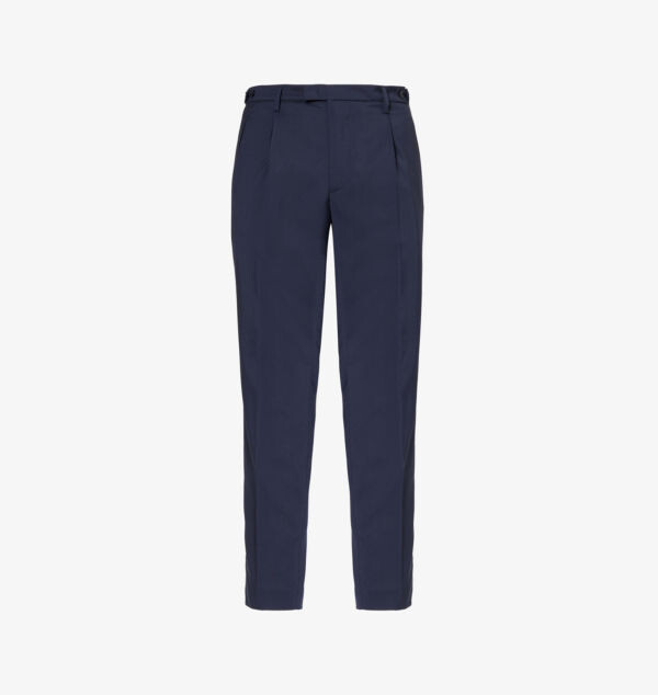 

Зауженные брюки Slim-Fit из натуральной шерсти Barena Venezia, синий
