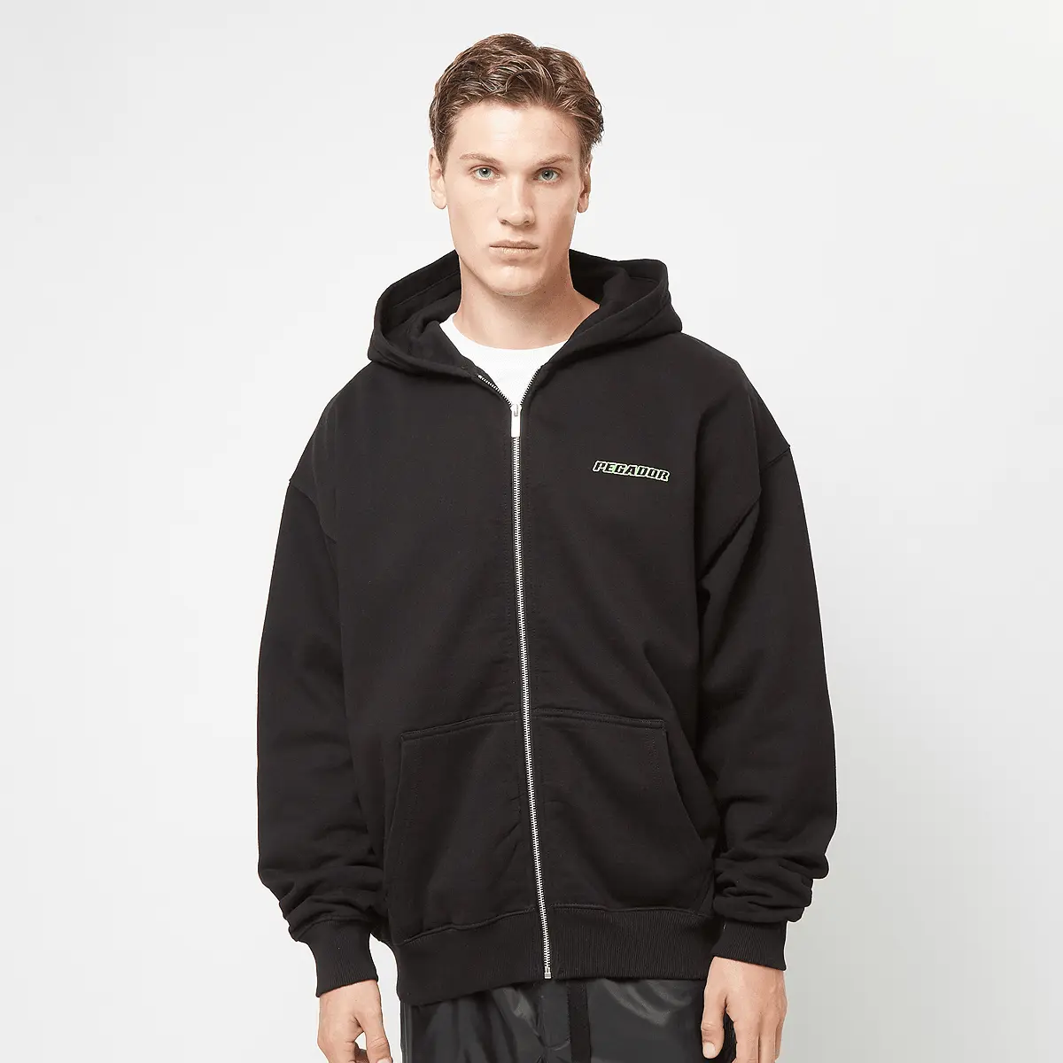 

Спортивная куртка Pegador Bowin Oversized Sweat Jacket, черный