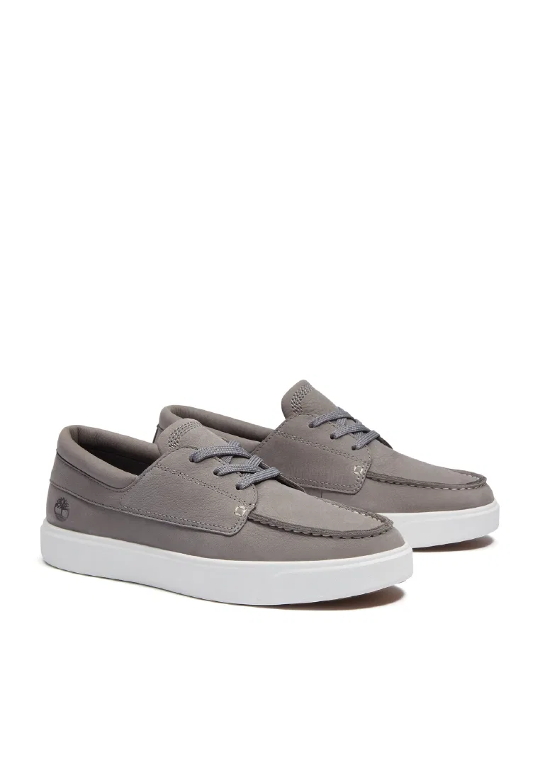 Кроссовки мужские, низкие, на шнуровке, Emerson Street Low Lace Timberland, серый — фото 3