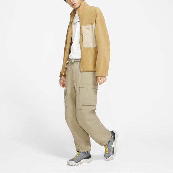 Брюки acg mens 'smith summit' multifunction waterbreak tat overall pants khaki Nike, хаки — фото 4