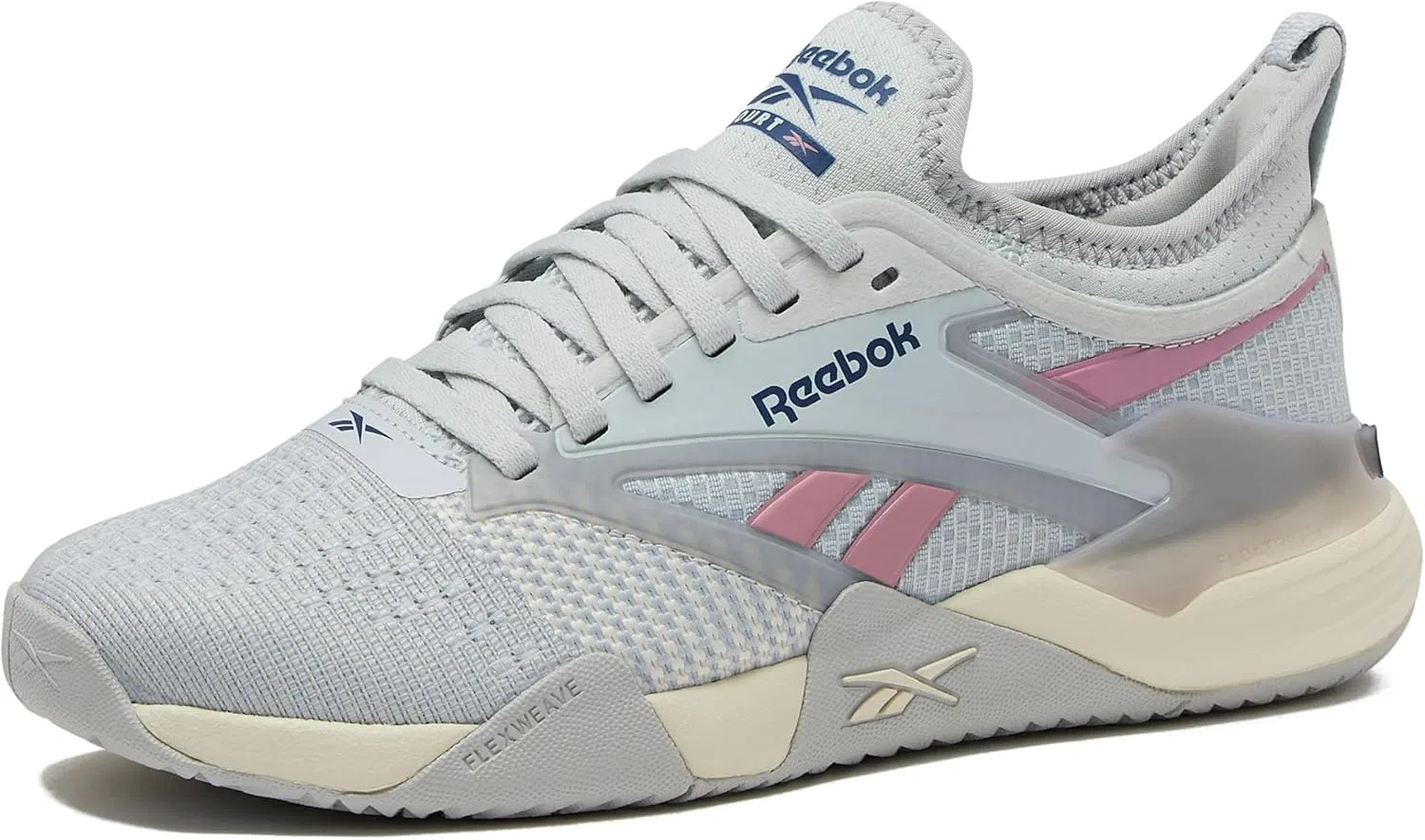 Кроссовки для корта Reebok Nano Court, Moon/Vintage Chalk/Dusty Rose