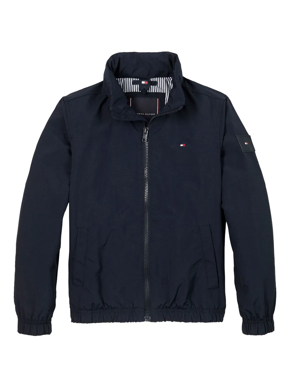 

Куртка с застежкой-молнией и нашивкой-логотипом Tommy Hilfiger Junior, синий