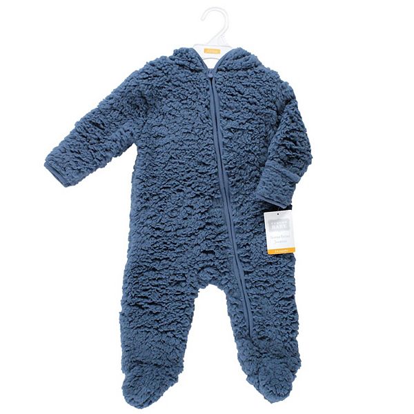 Конверт из искусственной овчины, coronet blue, 6-9 месяцев Hudson Baby — фото 2