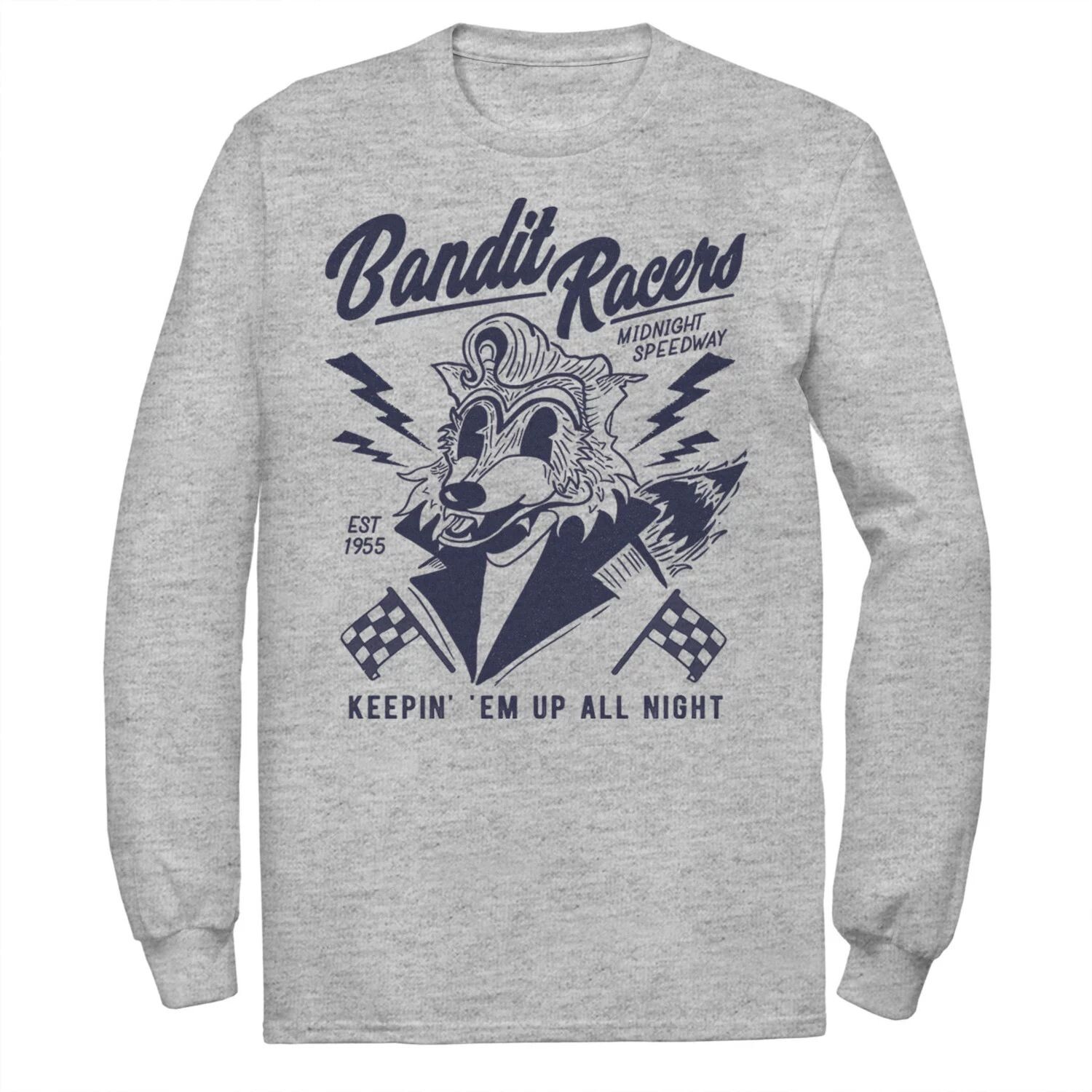 

Мужская футболка Bandit Racers Raccoon Keepin Em Up All Night Licensed Character