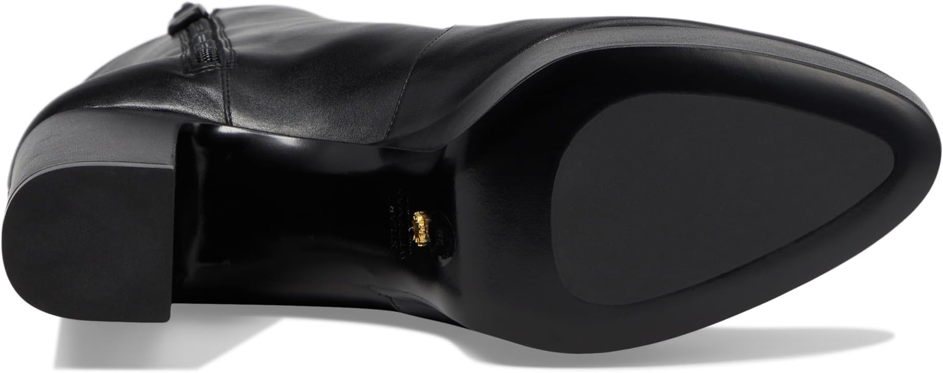 Ботинки Stuart Weitzman Lala Platform Zip Bootie, цвет Black 2 — фото 3
