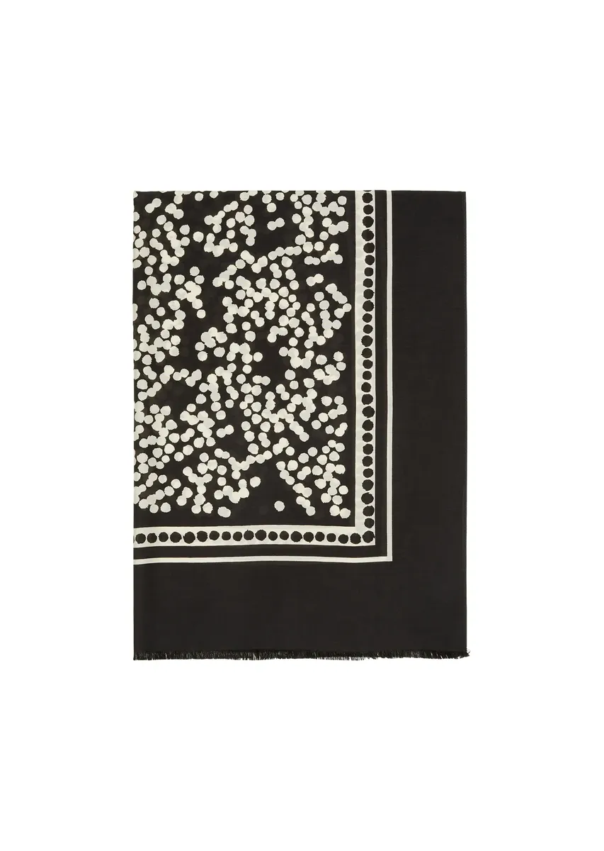 

Модный шарф Marc O'Polo "из смеси модала и купро", черный