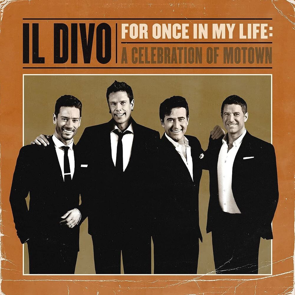 

Диск CD For Once In My Life: A Celebration Of Motown - Il Divo