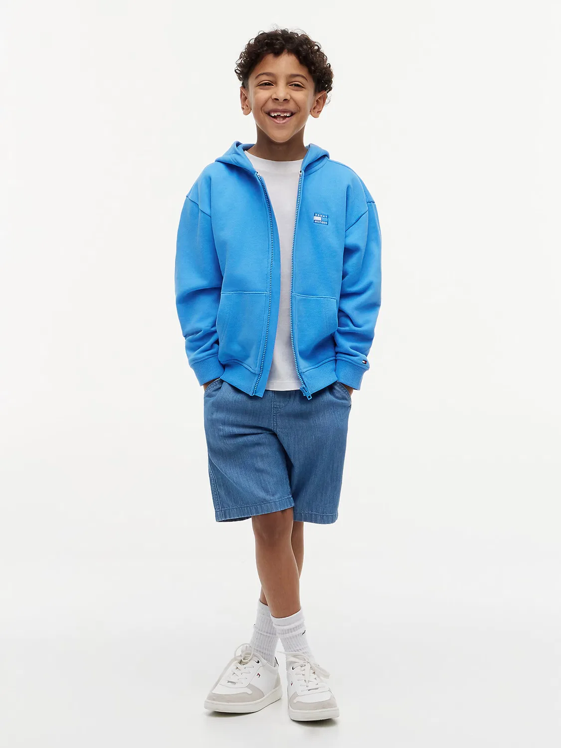 Толстовка на молнии Tommy Hilfiger, Azure — фото 3