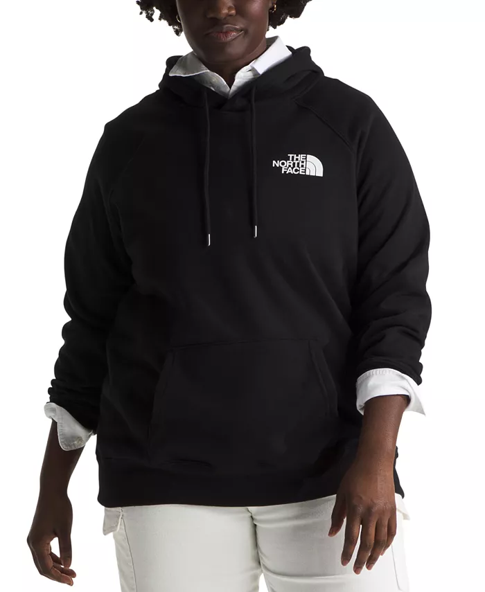 

Толстовка Box с длинными рукавами и логотипом размера Plus The North Face, черный