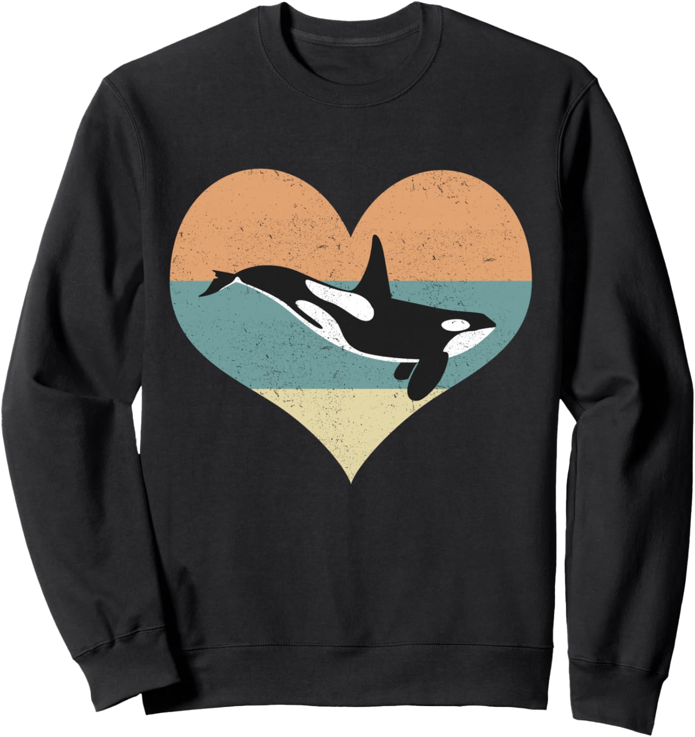 

Толстовка Orca HeartDesign с изображением косатки (морского животного), черная A Gift For A Killer Whale Friend, Черный, Толстовка Orca HeartDesign с изображением косатки (морского животного), черная A Gift For A Killer Whale Friend