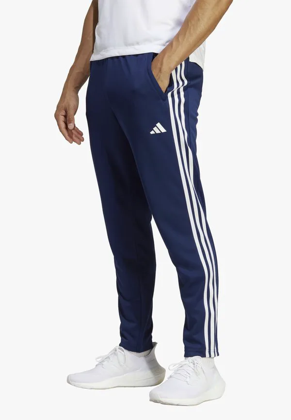Необходимые вещи для поезда: спортивные штаны с тремя полосками. Adidas Performance, Dark Blue/White — фото 2