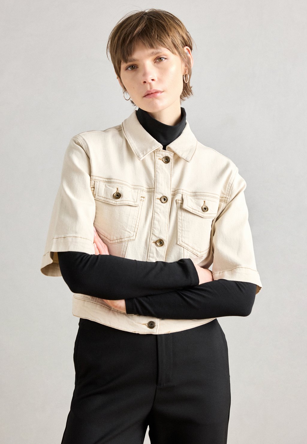 

Джинсовая куртка JACKET Mos Mosh, бежевый