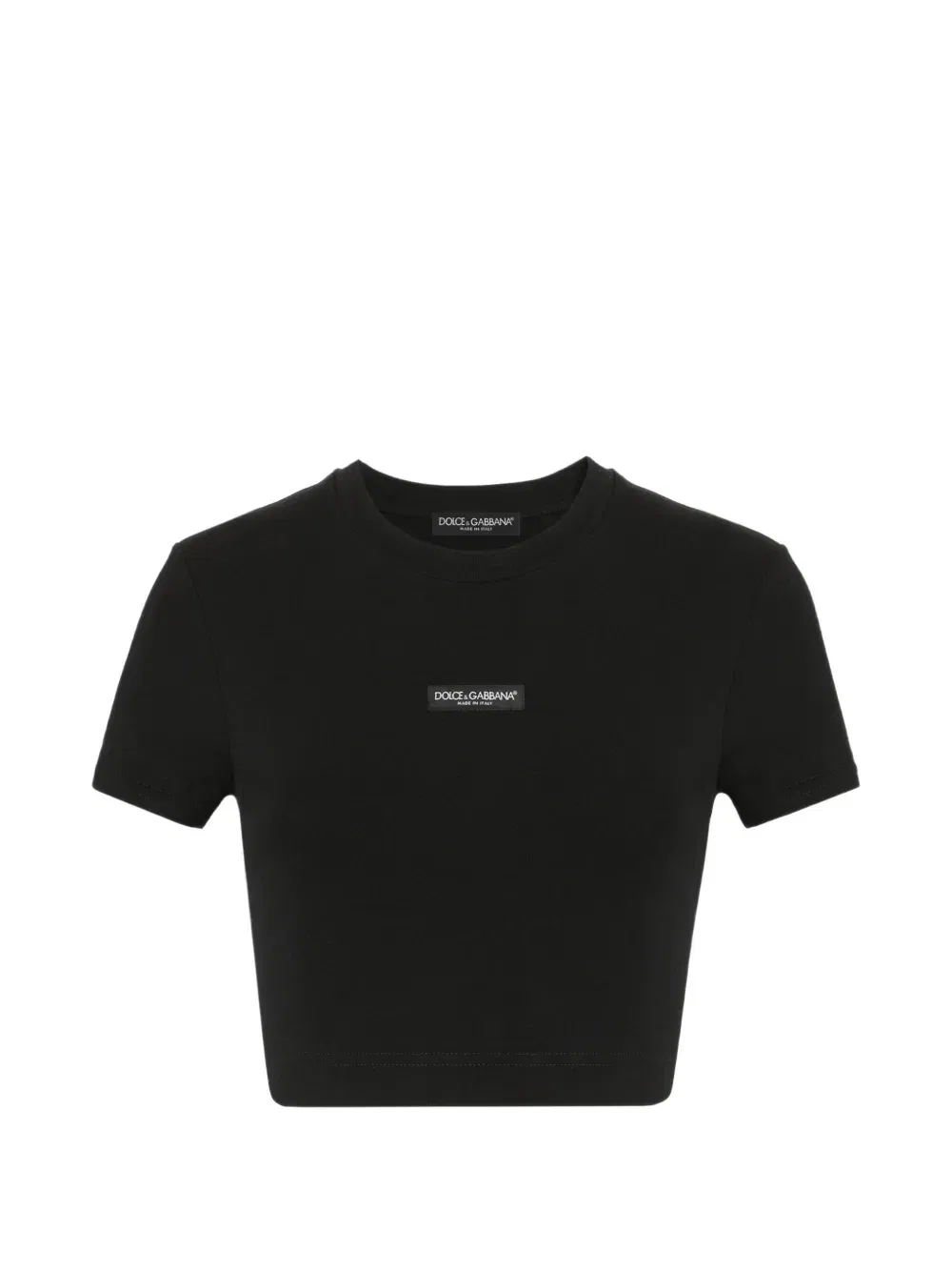 Футболка из джерси с логотипом DOLCE & GABBANA, черный