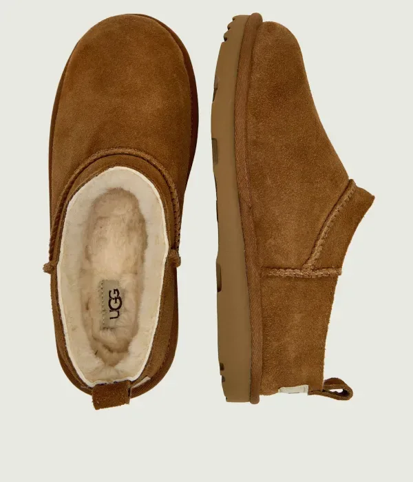 Классические микрозимние ботинки Ugg, бежевый — фото 4