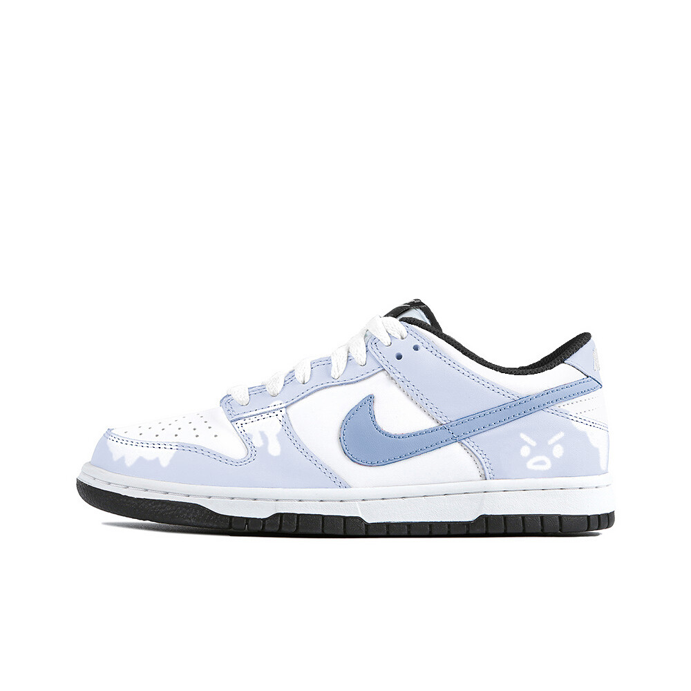 

Кроссовки Nike Dunk Skateboard Shoes Women's Low-Top White, Синий, Кроссовки Nike Dunk Skateboard Shoes Women's Low-Top White