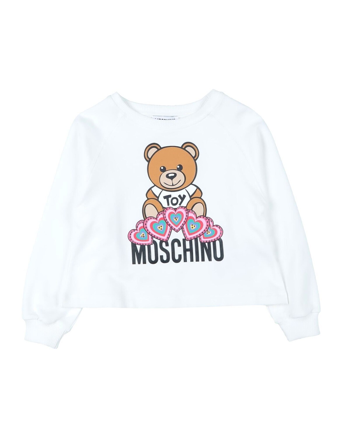 

Толстовка Moschino Kid, слоновая кость