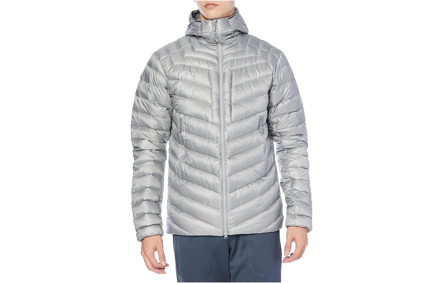 

Широкий пуховик мужской Mammut, цвет Marine Ice