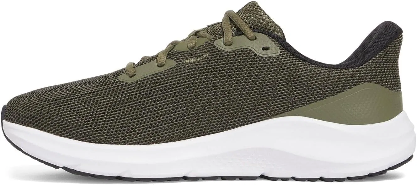 Кроссовки Under Armour Charged Pursuit 4 для мужчин, черный/зеленый — фото 2