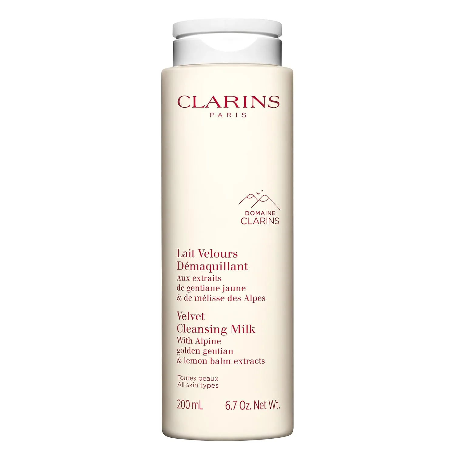 Молочко для умывания Clarins — Velvet Cleansing Milk - очищающее молочко, увлажняет и балансирует микробиом кожи, 189.95 г