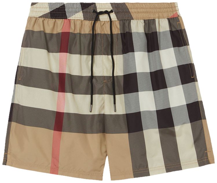

Шорты Burberry Check Swim Shorts 'Archive Beige', загар