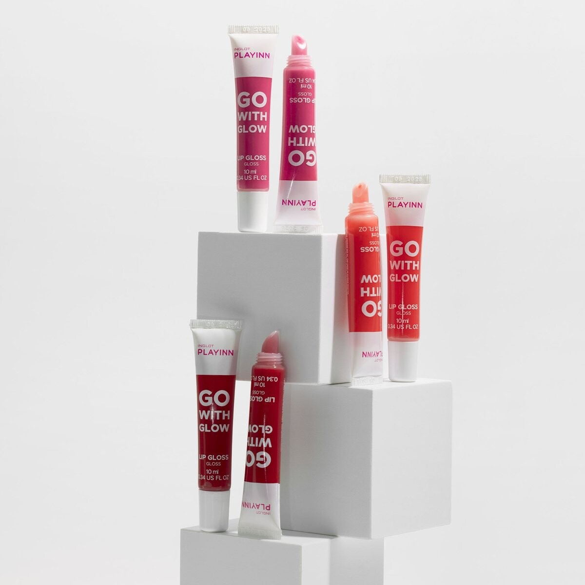 Inglot Playinn, Go With Glow, блеск для губ, Go With Watermelon 26, 10 мл — фото 3