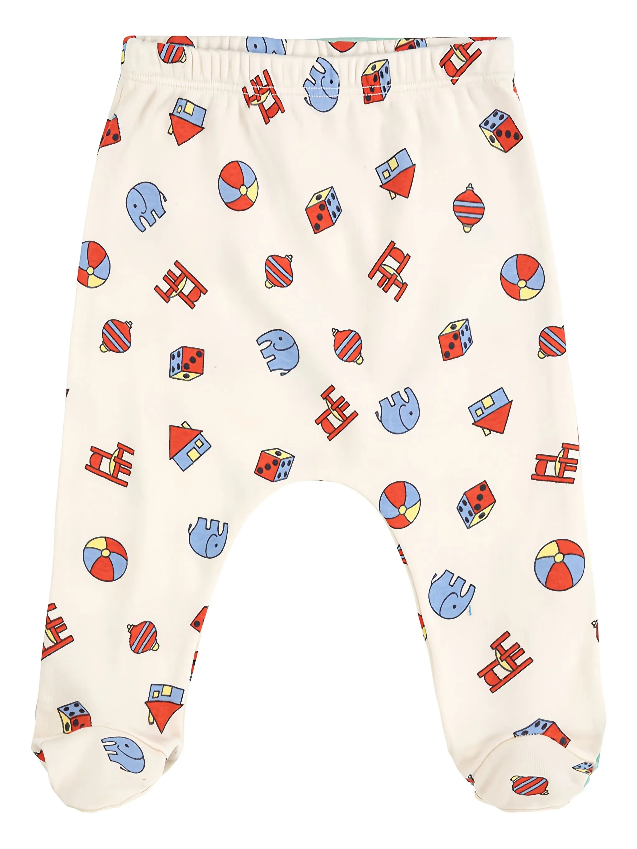 

Легинсы Toys All Over Bobo Choses, бежевый