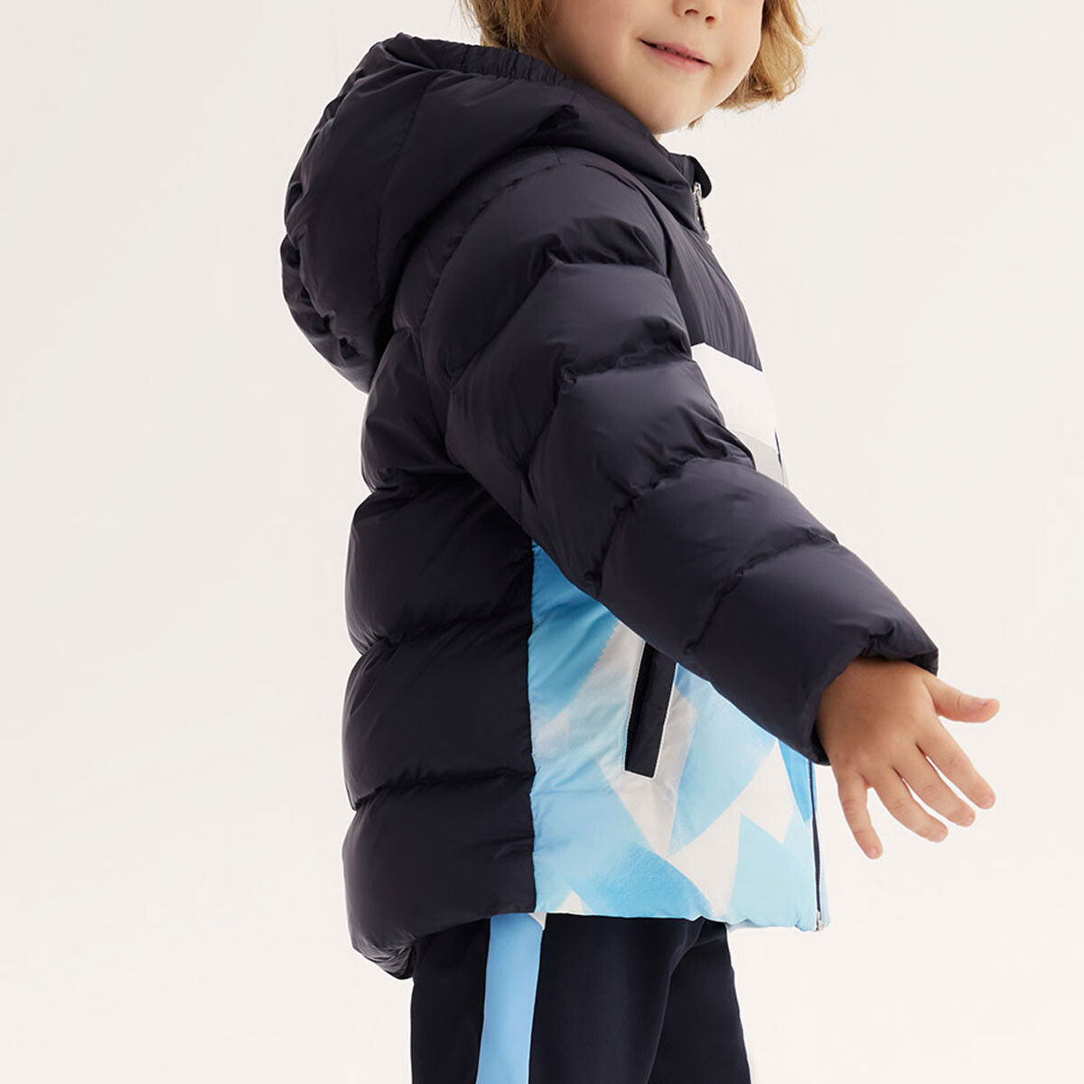 FILA Kids Пуховик/пуховик, цвет Allover Print — фото 4