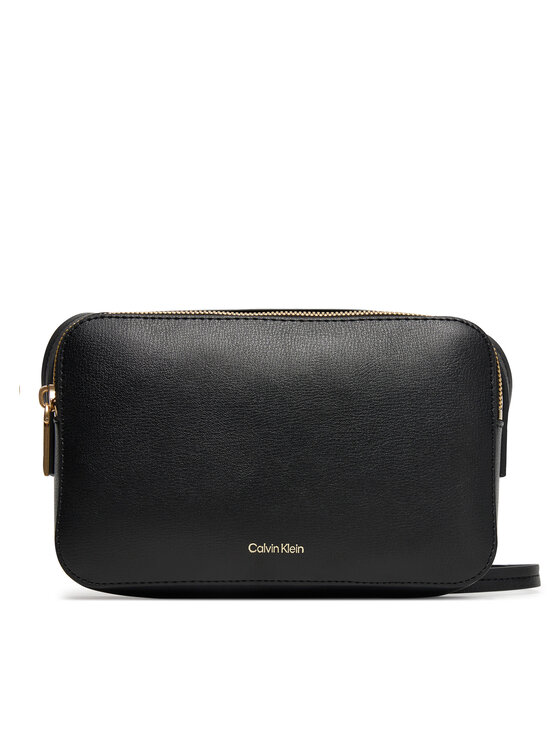 

Женская сумка Foil Logo Elongated Camera Bag LV04F3276G Calvin Klein, чёрный