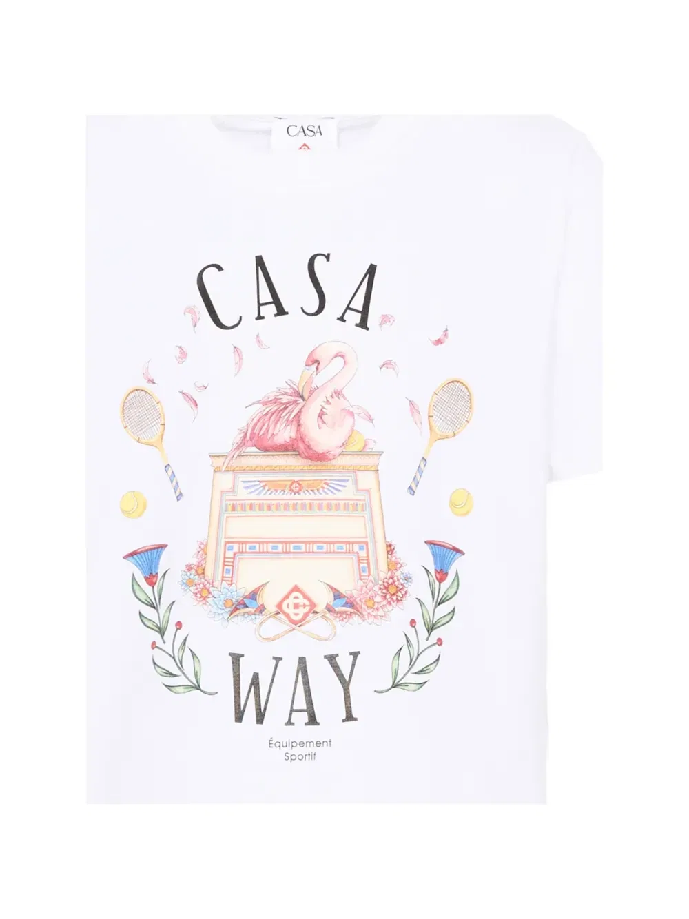 Футболка с графическим принтом Casa Way CASABLANCA KIDS, белый — фото 3