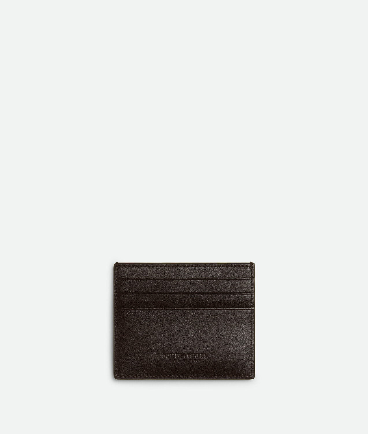 Intrecciato credit card case BOTTEGA VENETA, фондан — фото 2