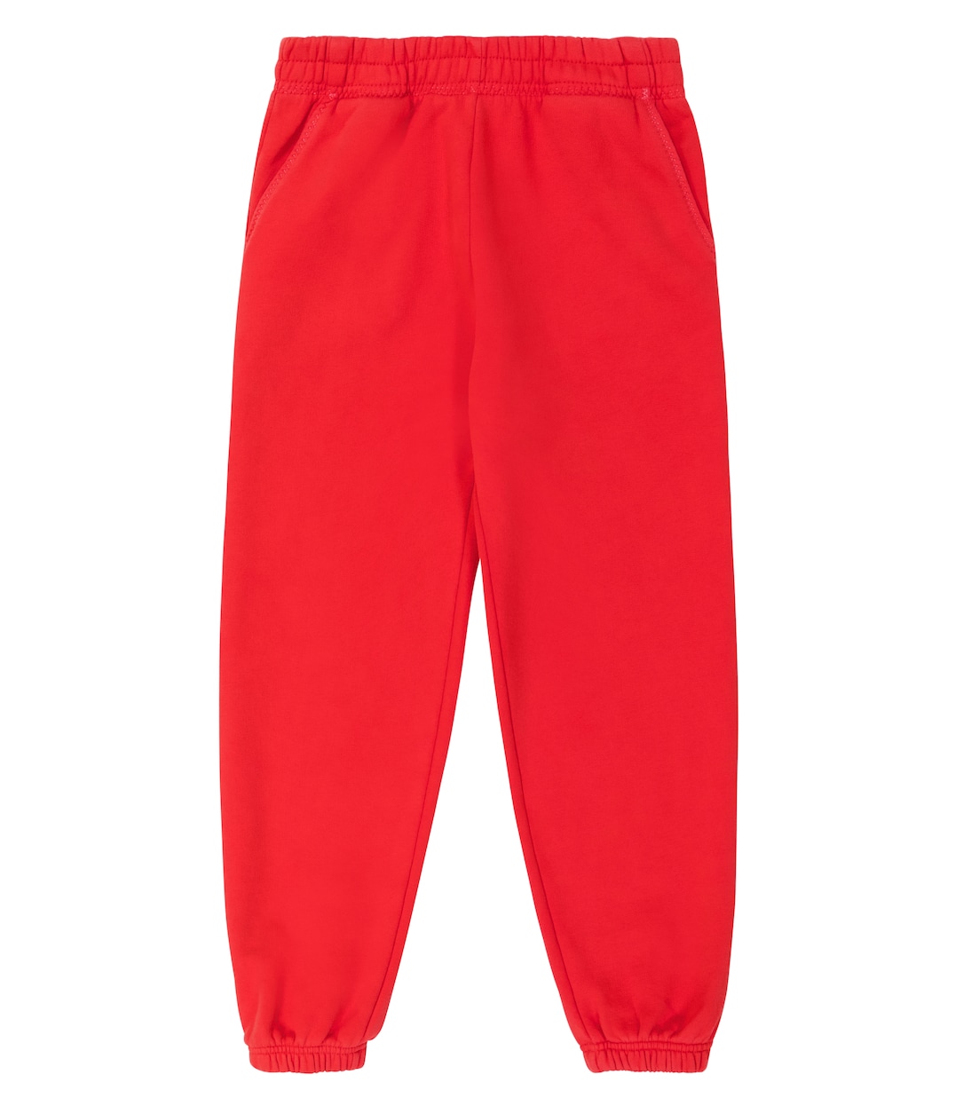 

Спортивные брюки из смесовой хлопковой ткани ERL Kids, красный