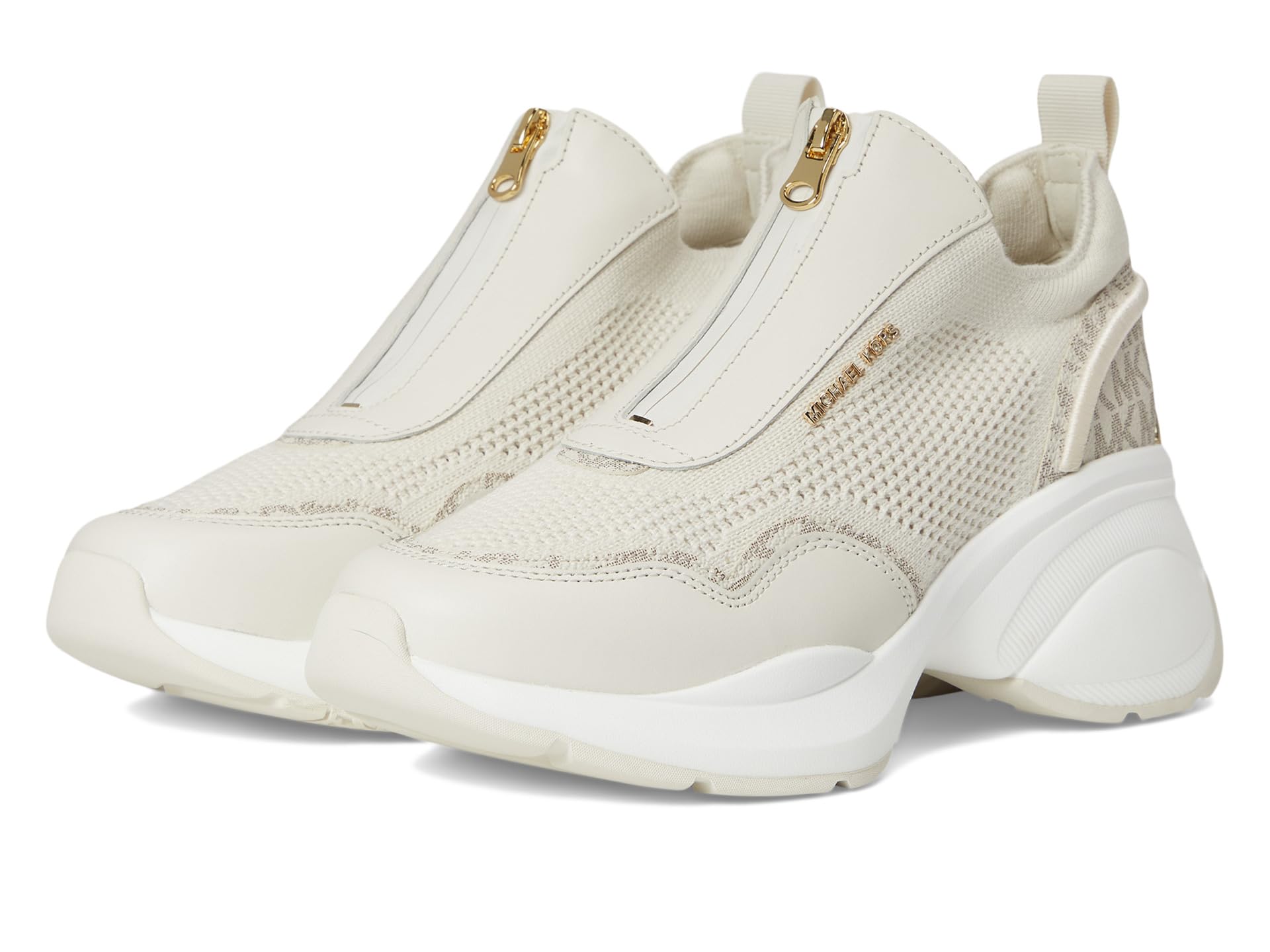Кроссовки MICHAEL Michael Kors Zuma Slip-on Trainer, кремовый