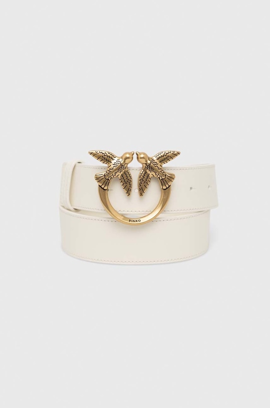 

Кожаный ремень Pinko, белый