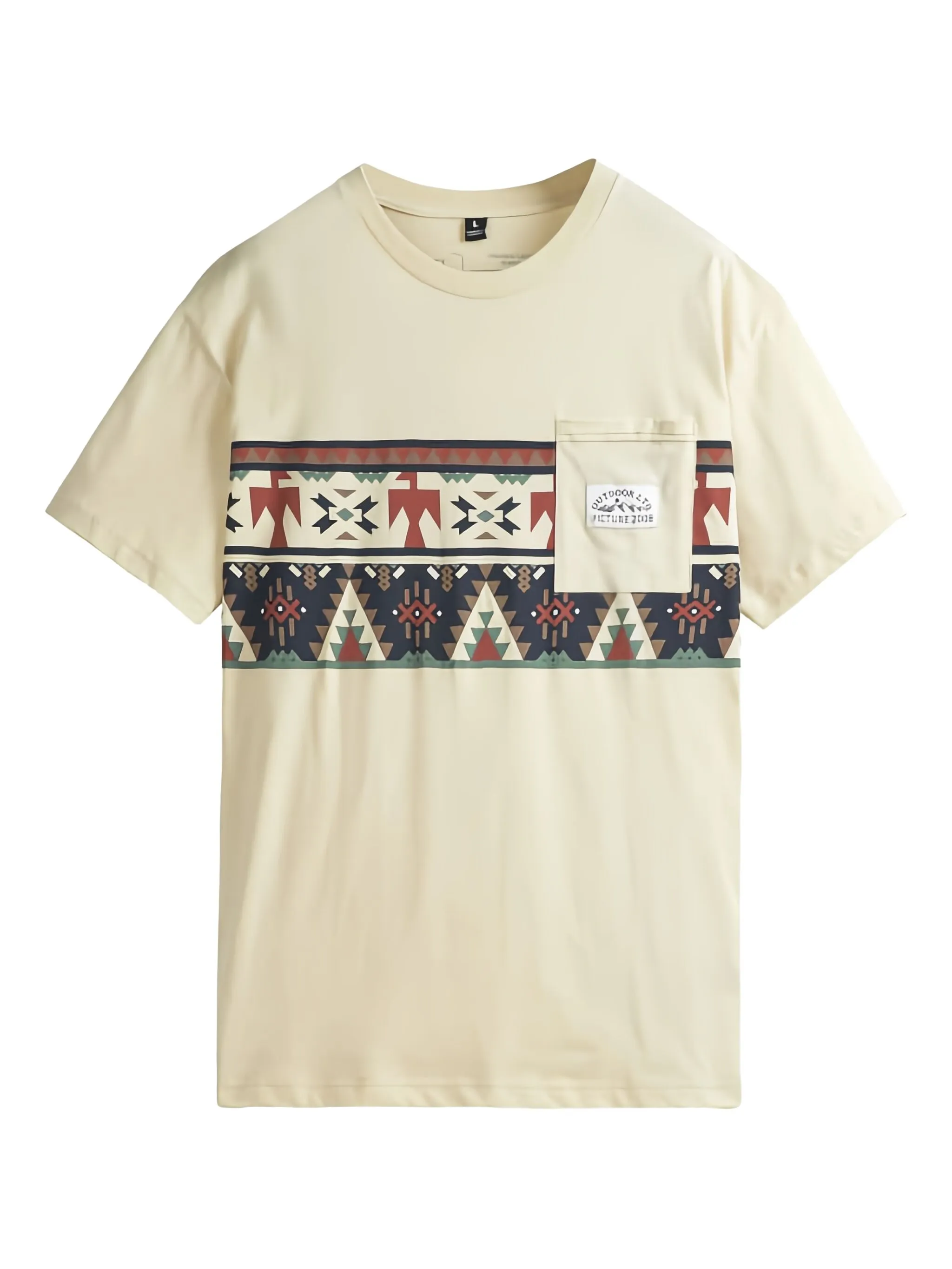 

Футболка Moeca с карманом Picture, бежевый