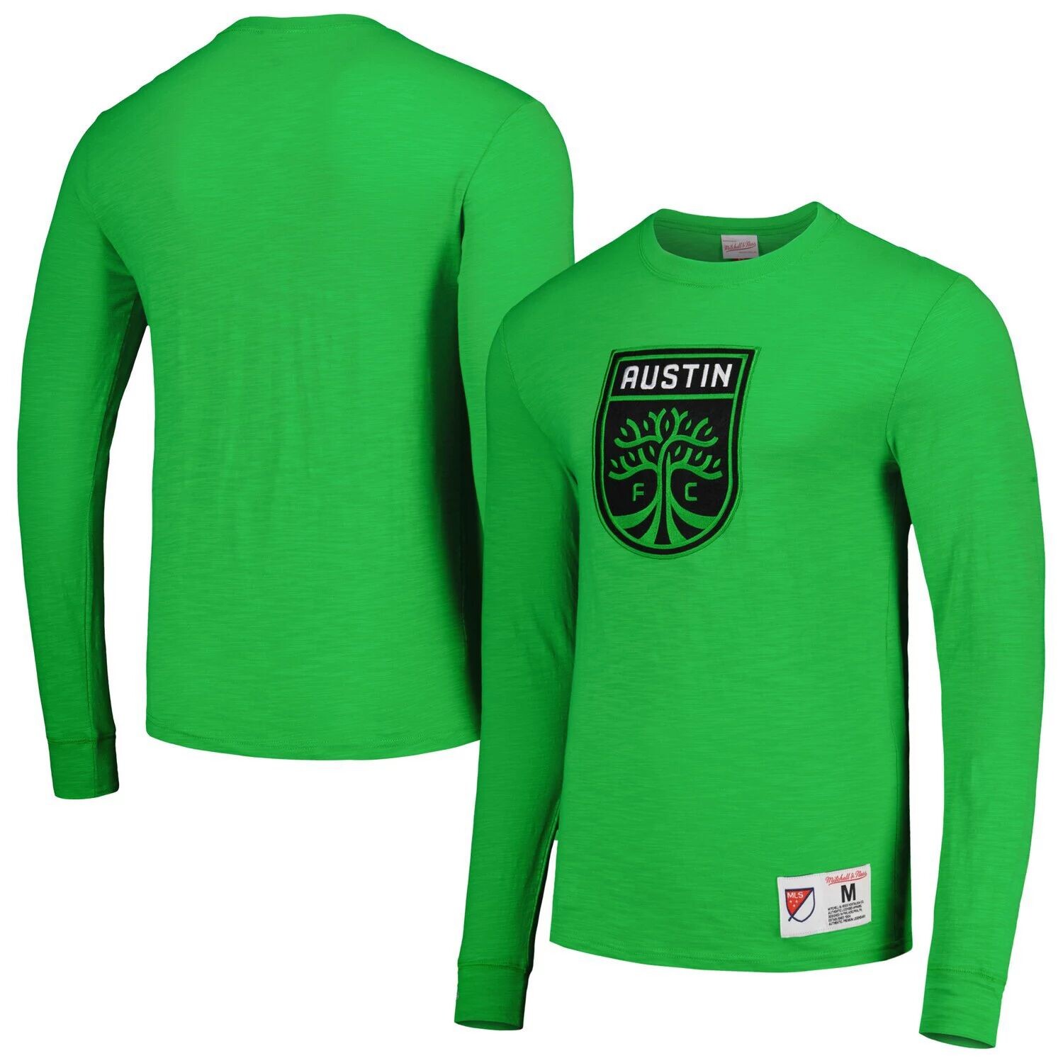 

Мужская футболка Mitchell & Ness Green Austin FC Legendary с длинным рукавом