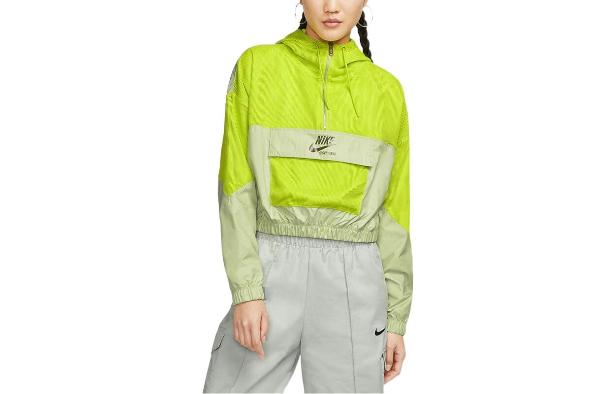 

Женское укороченное пальто Nike, цвет Green