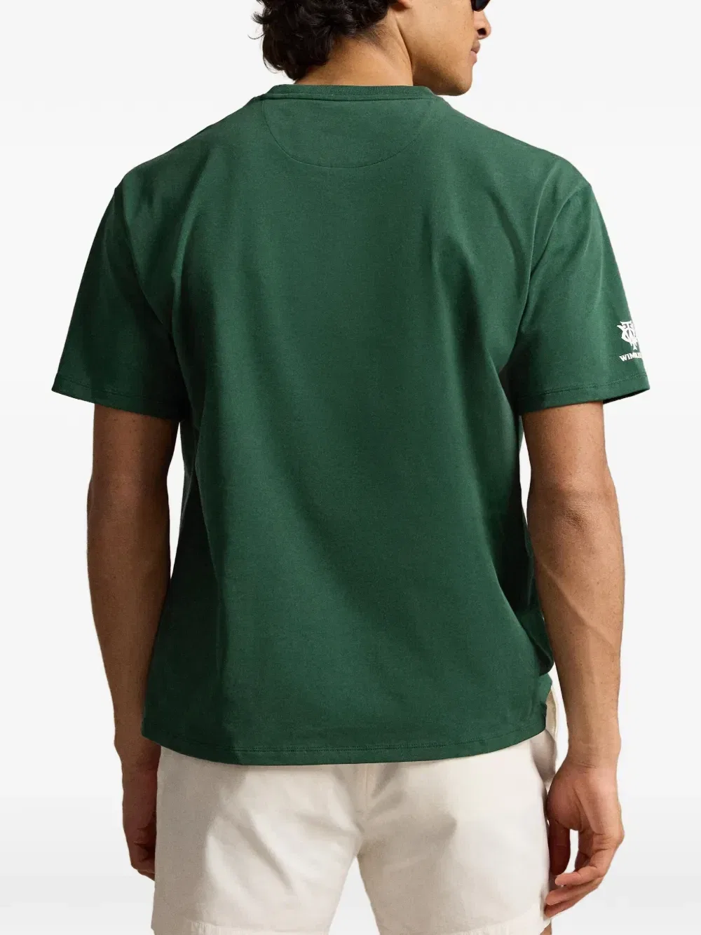 Футболка из коллаборации с Wimbledon 2026 POLO RALPH LAUREN, зеленый — фото 4
